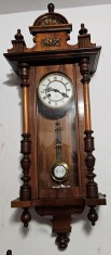 Ceas de perete cu pendula Junghans anii 1890 - 1900