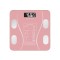 Cantar electronic inteligent de baie flippy cu aplicatie smart, corporal, ecran digital iluminat, termometru, suporta maxim 180 kg, 26 x 26 cm, bateri