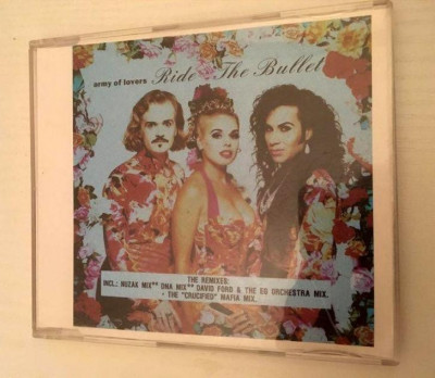 * Army of Lovers - Ride The Bullet, The remixes - CD original muzica foto
