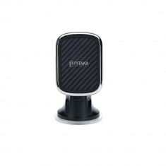 Suport auto PITAKA MagMount Qi Wireless Dashboard Mount Black foto