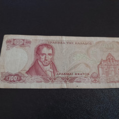 Bancnota100 Drahme 1978 Grecia