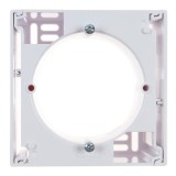 Cadru aparent Schneider Electric Asfora EPH6100121, 1 post, alb, pentru priza / intrerupator