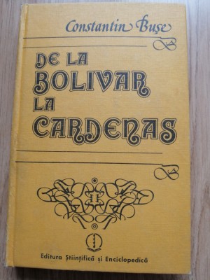 Constantin Buse - De la Bolivar la Cardenas, 1984 foto