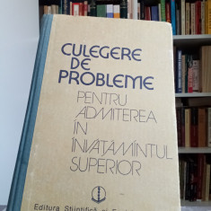 CULEGERE DE PROBLEME PENTRU ADMITEREA ÎN ÎNVĂȚĂMÂNTUL SUPERIOR -