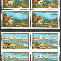 ROMÂNIA 1977 - LP 936 A - COLABORAREA INTEREUROPEANĂ - TURISM - SERIE MNH BLOC