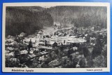 Manastirea Agapia - Vedere generala - 1938 - printata, circulata, timbre