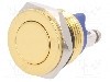 Intrerupator anti-vandalism, OFF-(ON), &Oslash;16mm, ONPOW, GQ16PF-10/G