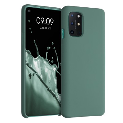 Husa pentru OnePlus 8T, Silicon, Verde, 53683.166 foto