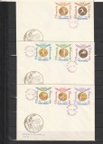 RO - FDC - MEDALII OLIMPICE NEDANTELATE ( LP 596 A ) 1964 ( 3 DIN 3 )