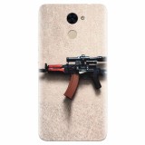 Husa silicon pentru Huawei Enjoy 7 Plus, AK Kalashnikov Gun Of Military