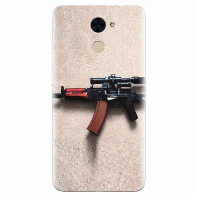 Husa silicon pentru Huawei Enjoy 7 Plus, AK Kalashnikov Gun Of Military foto