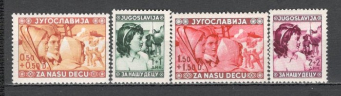 Iugoslavia.1940 Ajutor ptr. copii SI.136