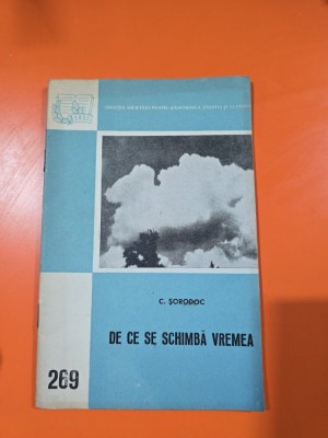 De ce se schimbă vremea - C. Șorodoc foto