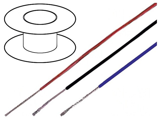 Cablu &Ouml;LFLEX HEAT 260 SC 1x16AWG PTFE Negru