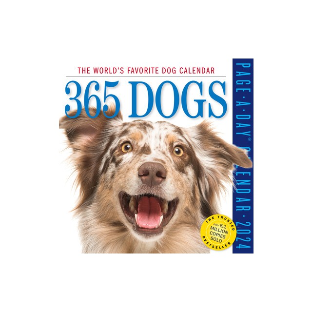 365 Dogs Page-A-Day Calendar 2024