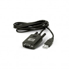 Convertor USB-RS232 Satel, Negru foto