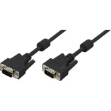 Cablu VGA 2x Ferrita HQ, lungime 5 m