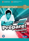 Cambridge English Prepare! Level 3 Workbook with Audio - Paperback brosat - Garan Holcombe - Cambridge