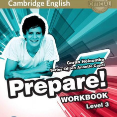 Cambridge English Prepare! Level 3 Workbook with Audio - Paperback brosat - Garan Holcombe - Cambridge