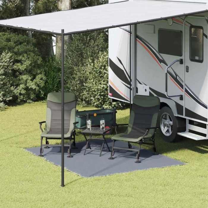 vidaXL Culoare: Albastru-Gri; Tip: Cort pliant; Dimensiuni: 250x200 cm; Material: HDPE.