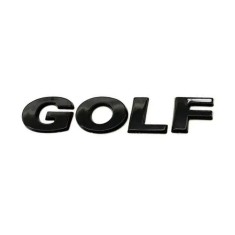 Emblema Golf pentru Volkswagen, negru