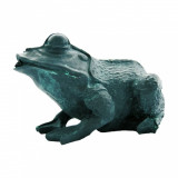 Ubbink Figurina de iaz cu joc de apa, broasca, 12 cm, 1386008 GartenMobel Dekor, vidaXL