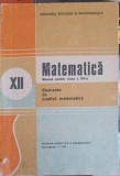 MATEMATICA, ELEMENTE DE ANALIZA MATEMATICA. MANUAL PENTRU CLASA A XII-A-NICU BOBOC, ION COLOJOARA-346438