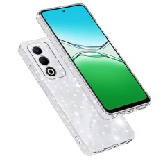 Husa sclipici Oppo A5 4G Asteroid GSM SparkleSkin, transparenta