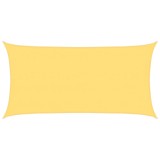 Cumpara ieftin Panza parasolar, bej, 4 x 7 m, HDPE, 160 g/m&sup2;