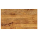 Cumpara ieftin Blat masa 100x60x2,5 cm lemn solid dreptunghiular de mango