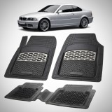 Cumpara ieftin Covorase Cauciuc tip tavita Compatibile BMW Seria 3 E46 Coupe (1998&ndash;2006) Silver
