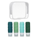 Set Sticle Verzi pentru Cosmetice 100ml - 4 buc, CMCLASS