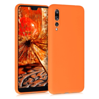 Husa pentru Huawei P20 Pro, Silicon, Portocaliu, 44223.150 foto