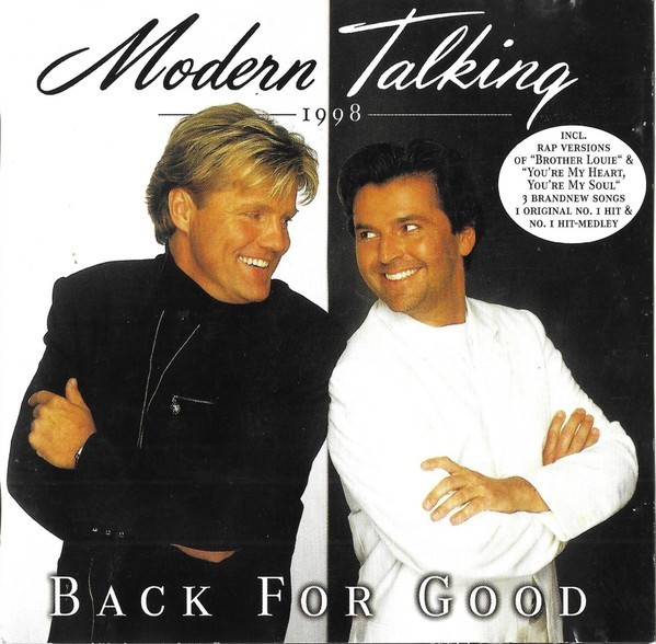 Modern Talking - Back For Good, CD