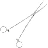 Cumpara ieftin NGT Forceps - Stainless Steel Curved - 10" (254 mm)