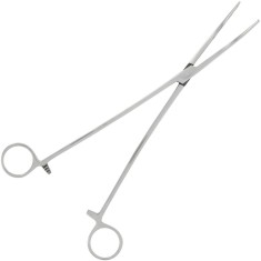 NGT Forceps - Stainless Steel Curved - 6" (150 mm)