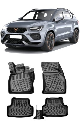 Set Covorase Auto Cauciuc Umbrella Pentru Cupra Ateca 2021-2024 foto