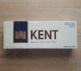 Cartus plin KENT ,anii 1980,MADE IN USA