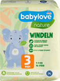 Babylove nature Scutece eco nr 3, 36 buc