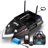 Cumpara ieftin Barca Plantat, Nadit si Momit iUni V802 PRO, GPS, Sonar Fish Finder, 12000mAh, 4 cuve, 3kg, 500m, 15km/h, Telecomanda 2.4GHz, Negru