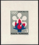Romania MNH 1971 - Jocurile Olimpice de Iarna Saporro - LP 779