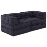 VidaXL Pernă 2 pcs Antracit 70 x 70 x 54 cm Poliester