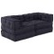 vidaXL Pernă 2 pcs Antracit 70 x 70 x 54 cm Poliester