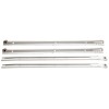 Set Sina glisare sertar, role, alb, 250 mm