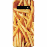 Husa silicon pentru Samsung Galaxy S10 Plus, Fries