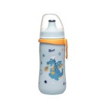 Cumpara ieftin Cana anticurgere pentru copii NIP Kids Cup Boy, 330 ml, 18+ luni
