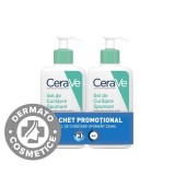 Set Gel de curatare spumant, 2 x 236ml, CeraVe