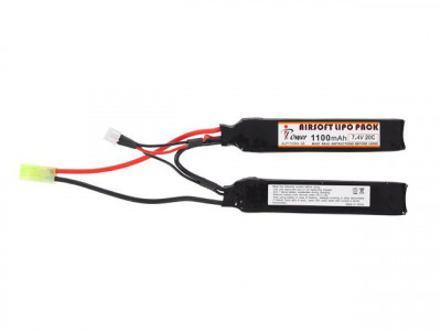 Acumulator LiPo 7.4V 20C 1100mAh IPower foto