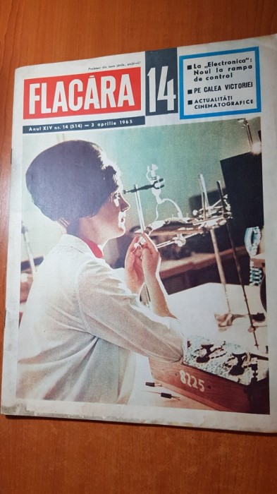 flacara 3 aprilie 1965-art. cum vom traii in anul 2000,brigada gostat calarasi