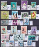 Lot filatelic Sport / Patinaj artistic &amp; Jocurile Olimpice de Iarnă - A991